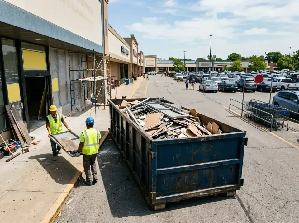 retail-store-renovation-debris-003 — frequently asked questions, Roll-off Dumpster Rentals in Buffalo, MN